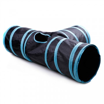 Dooee Toy Foldable Tunnel T Shape Turquoise